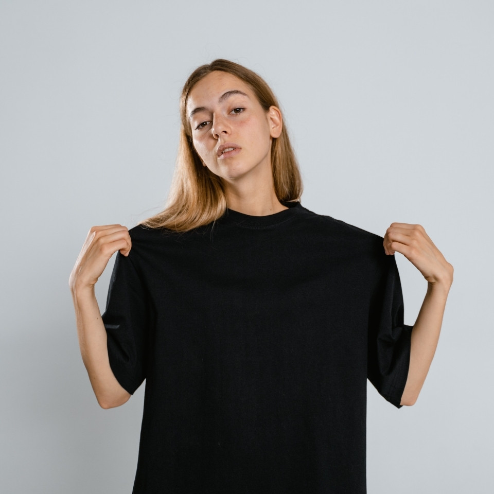 Rarifly Air plain t-shirt sleeve and stitching details, premium